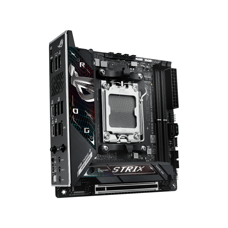 Материнская плата Asus ROG STRIX B850-I GAMING WIFI Socket AM5 AMD B850 2xDDR5 mini-ITX AC`97 8ch(7.