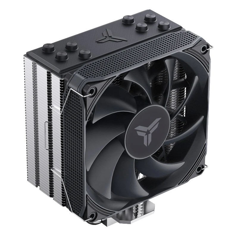 Устройство охлаждения(кулер) Jonsbo PISA A4 черный 4-pin 36.8dB Al 250W 620gr Ret (PISA A4 GREY)