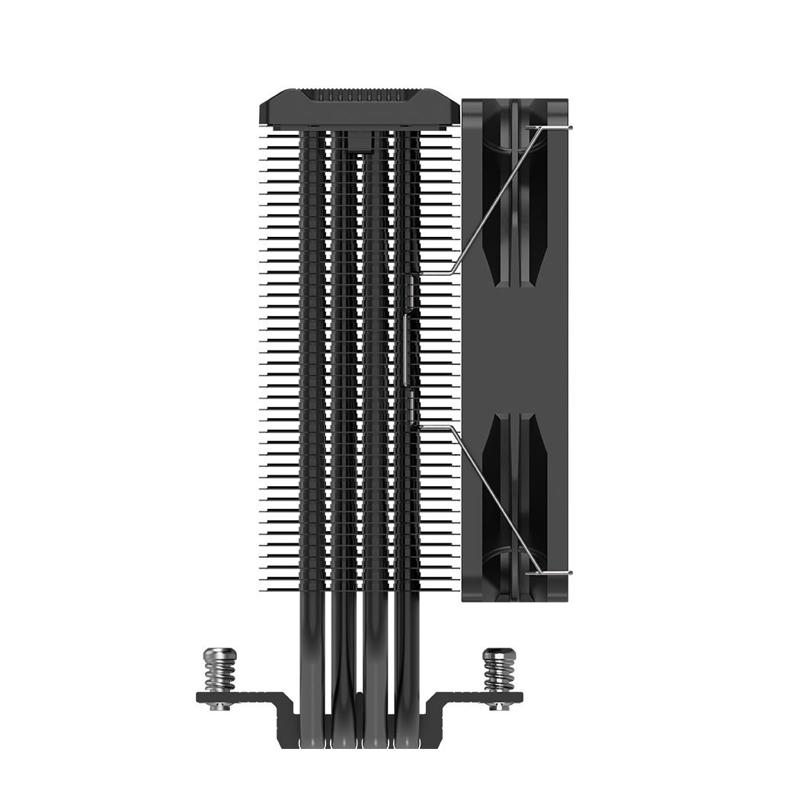 Кулер для процессора PCCooler PALADIN EX400 (180W, 4-pin PWM, 157mm, Al/Cu, 4x6mm, 1x120mm, 73.6CFM,