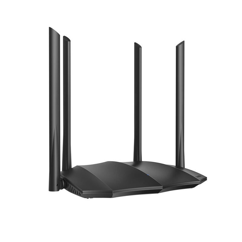 Роутер беспроводной Tenda AC8 AC1200 10/100/1000BASE-TX черный