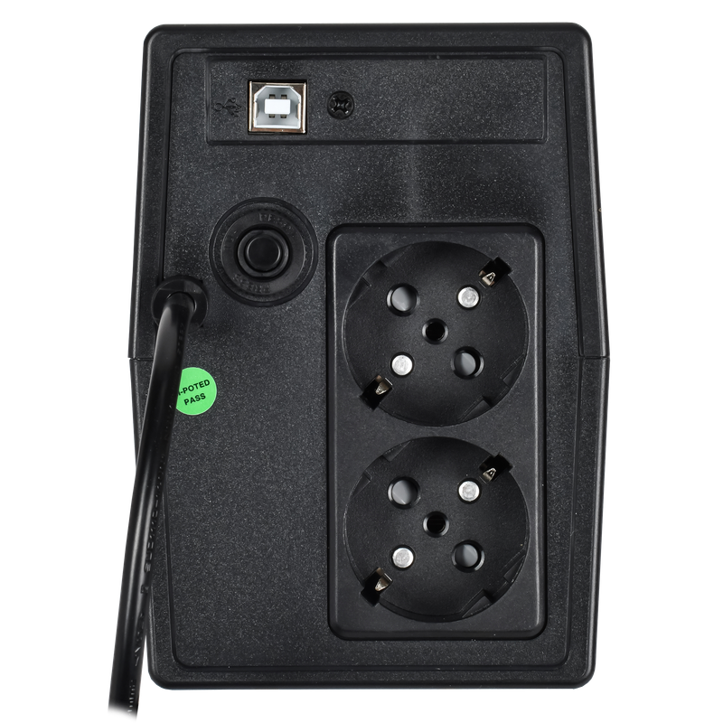 Источник бесперебойного питания ITK Electra EST-1000VA-1-001-S-L 600Вт 1000ВА черный