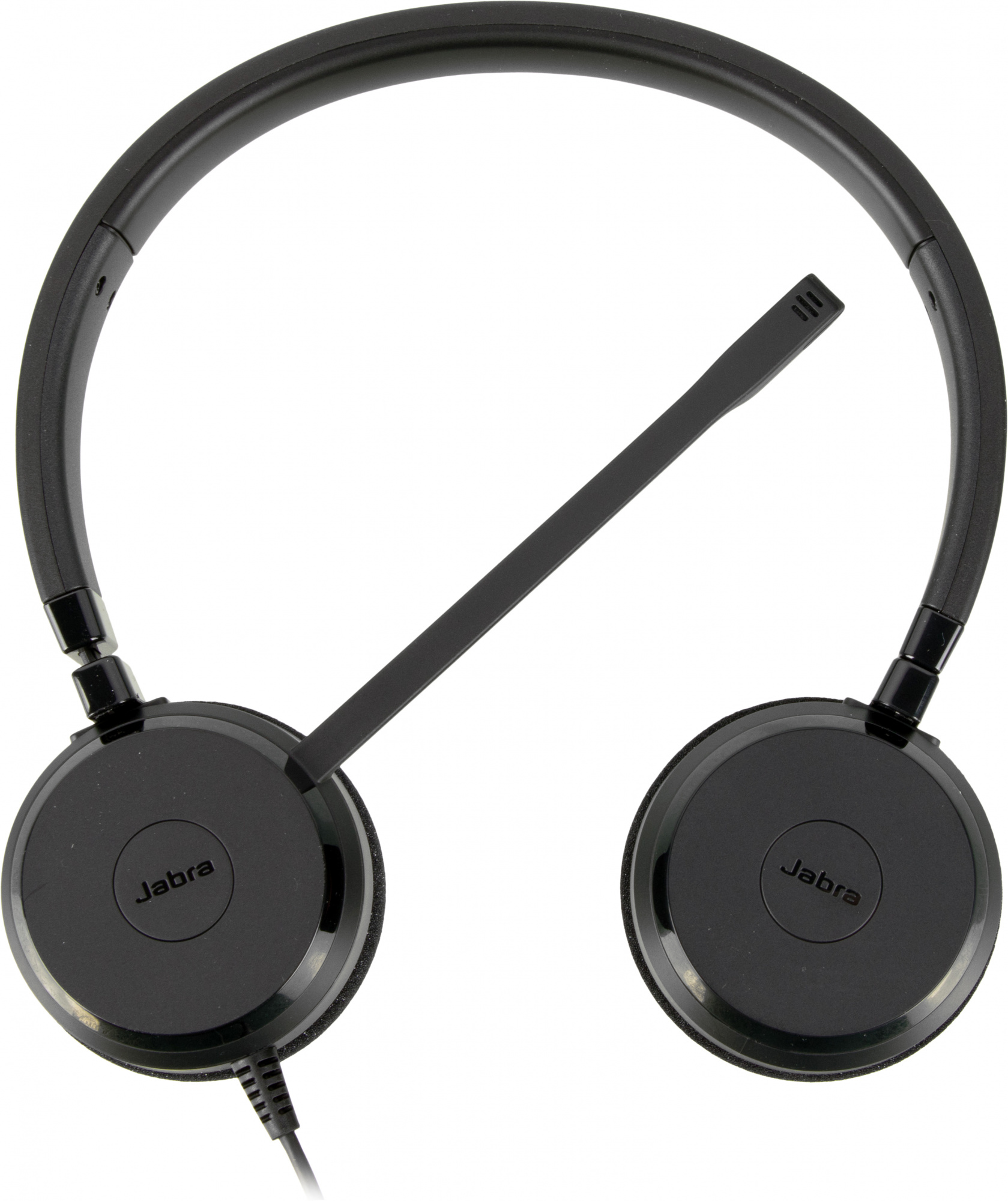 Наушники с микрофоном Jabra Evolve 20 MS Stereo черный 1.2м накладные USB оголовье (4999-823-109)