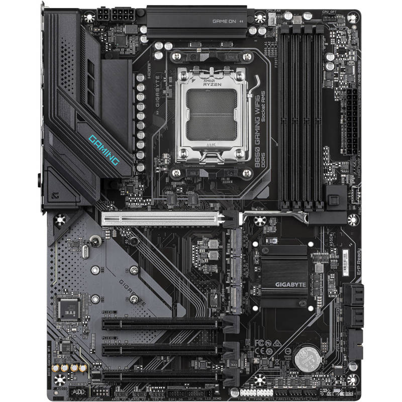 Материнская плата Gigabyte B850M GAMING X WIFI6E/WF6E, Socket AM5, AMD B850, 4xDDR5, 4xSATA, 2xM.2, 