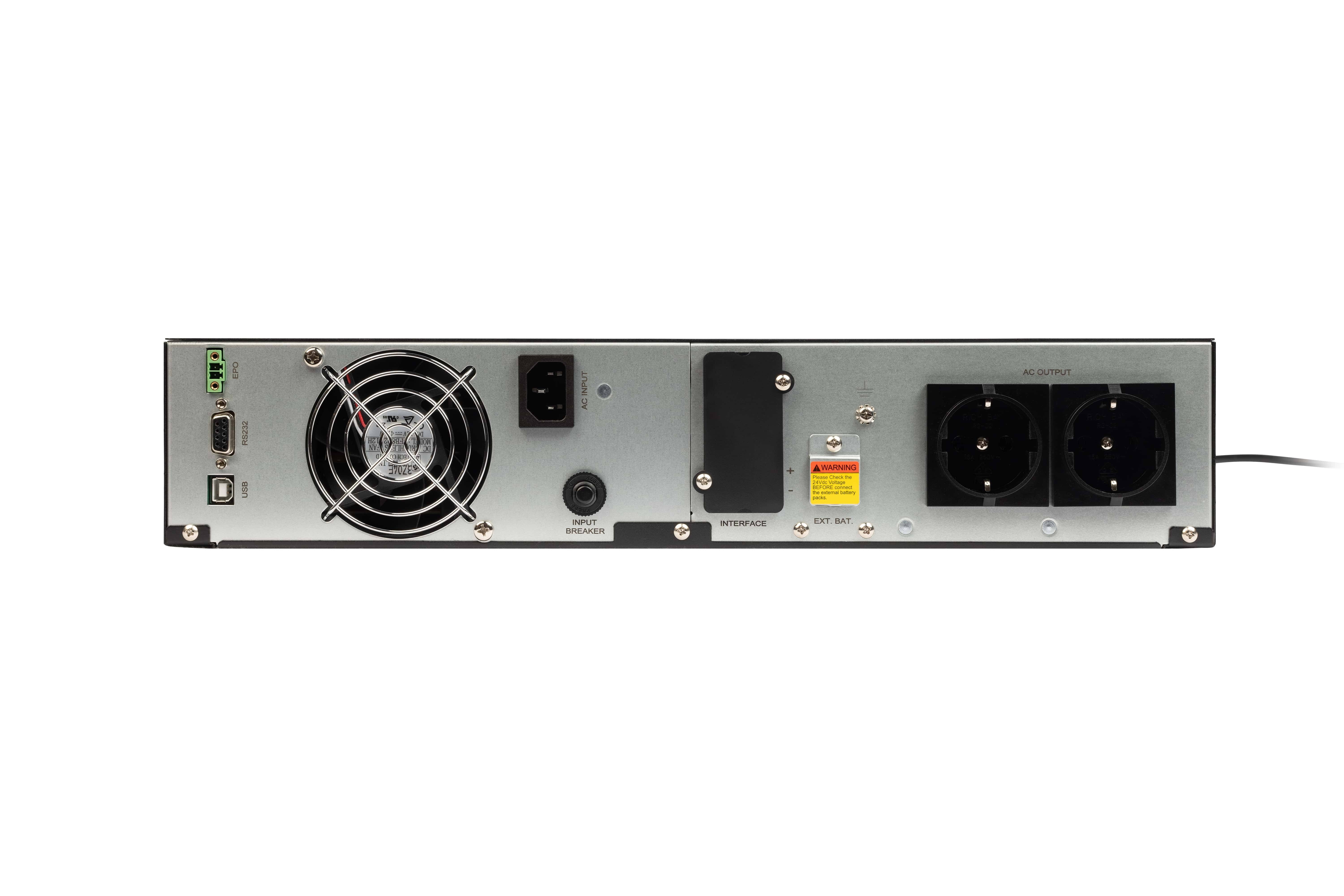 ИБП SMARTWATT UPS DATA PRO 1kVA Online 1000VA/900W (Euro x2, RS232 USB, SNMP, LCD, 450x440x88(мм), 1