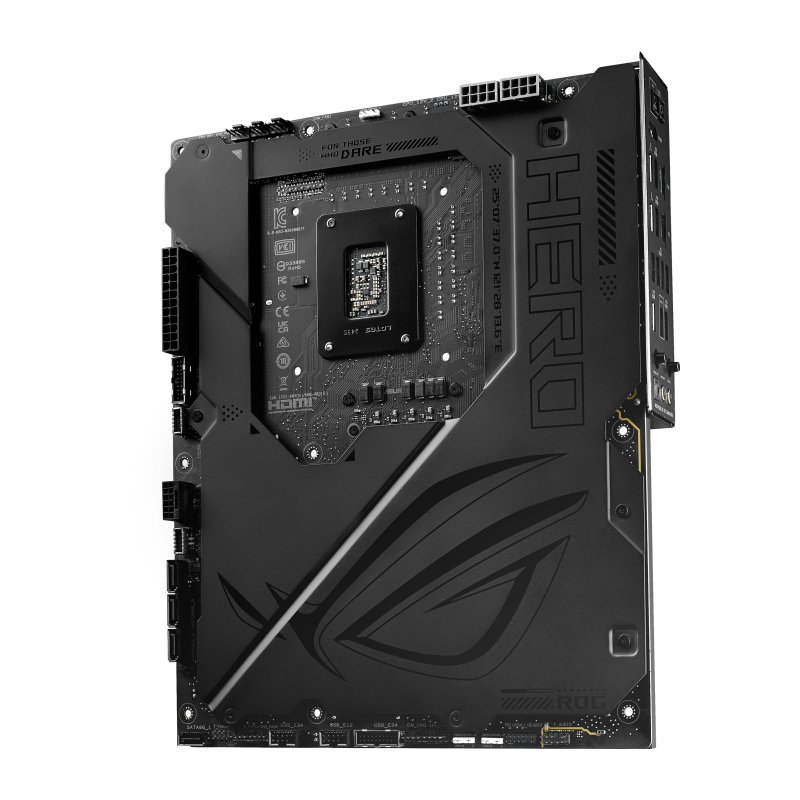 Материнская плата ASUS ROG MAXIMUS Z890 HERO BTF LGA1851 ATX 4хDDR5 PCIEx16 PCIEx4 PCIEx1 6xM.2 2xTh