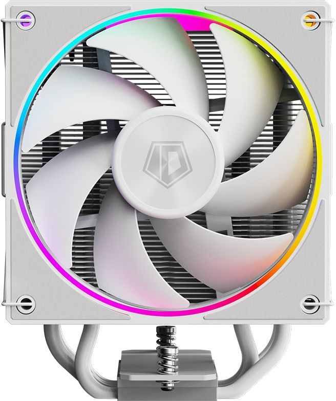 Устройство охлаждения(кулер) ID-Cooling Frozn A410 ARGB Soc-AM5/AM4/1200/1700/1851 белый 4-pin 29.9d