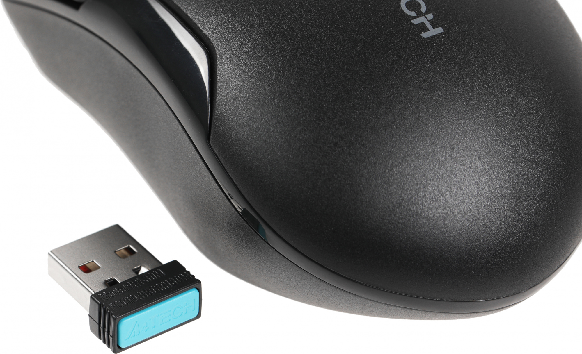 Мышь A4Tech V-Track G3-200NS черный оптическая 1200dpi беспров. USB 3but