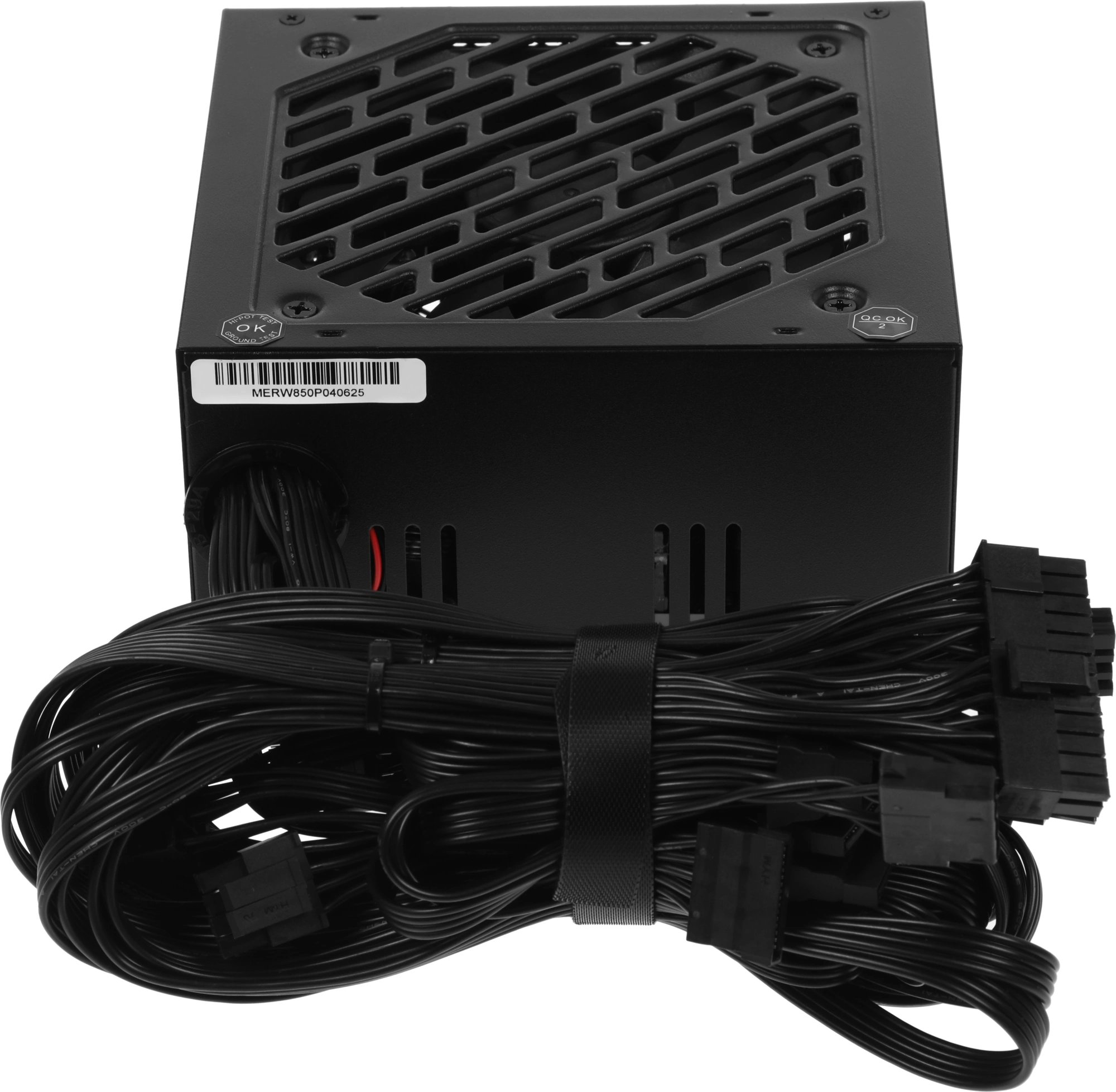 Блок питания Accord ATX 850W ACC-W850P 80+ white (20+4pin) 120mm fan 6xSATA RTL