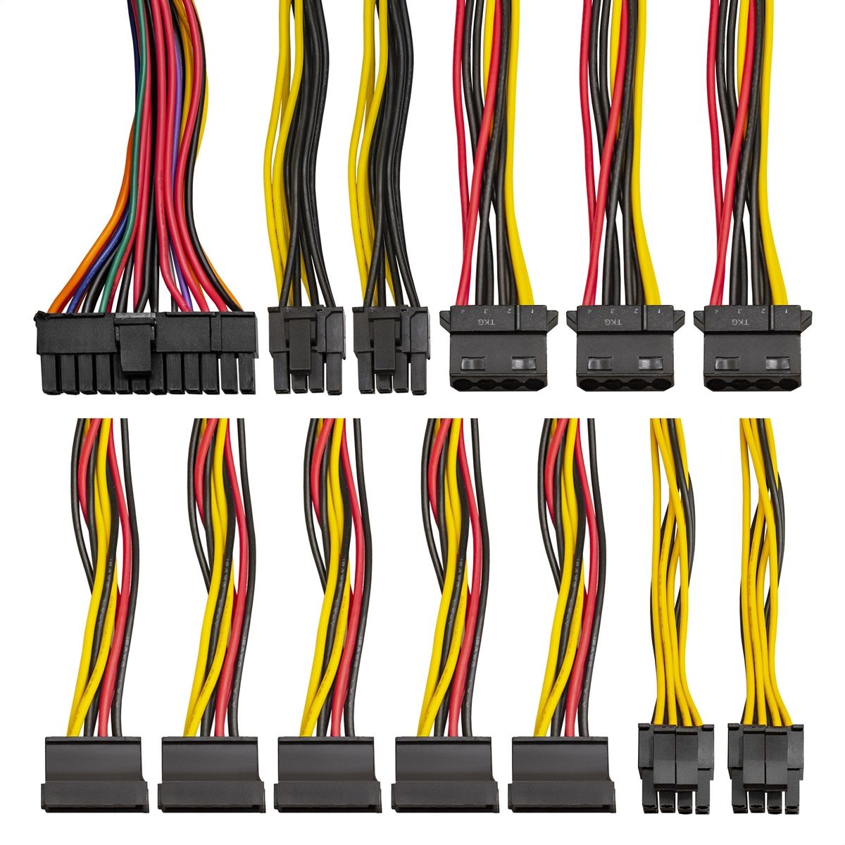 Exegate EX260640RUS-PC Блок питания 450W Exegate 450PPE, ATX, black, APFC, 12cm, 24p+(4+4)p, PCI-E, 