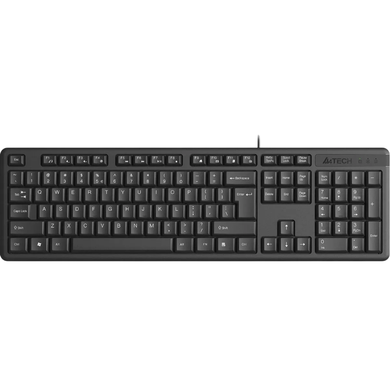 Клавиатура A4Tech KR-3 черный USB