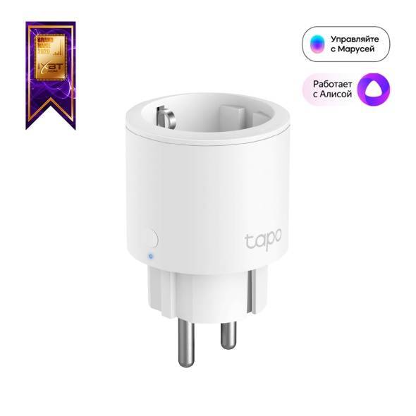 TP-Link Tapo P115(1-pack)  Умная мини Wi-Fi розетка с функцией мониторинга энергопотребления