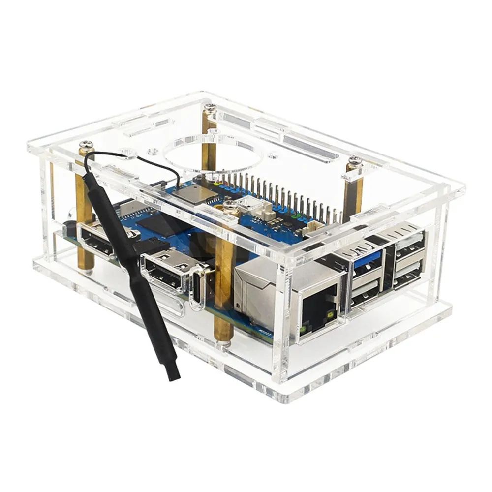 Корпус Orange Pi 5 pro Acrylic case