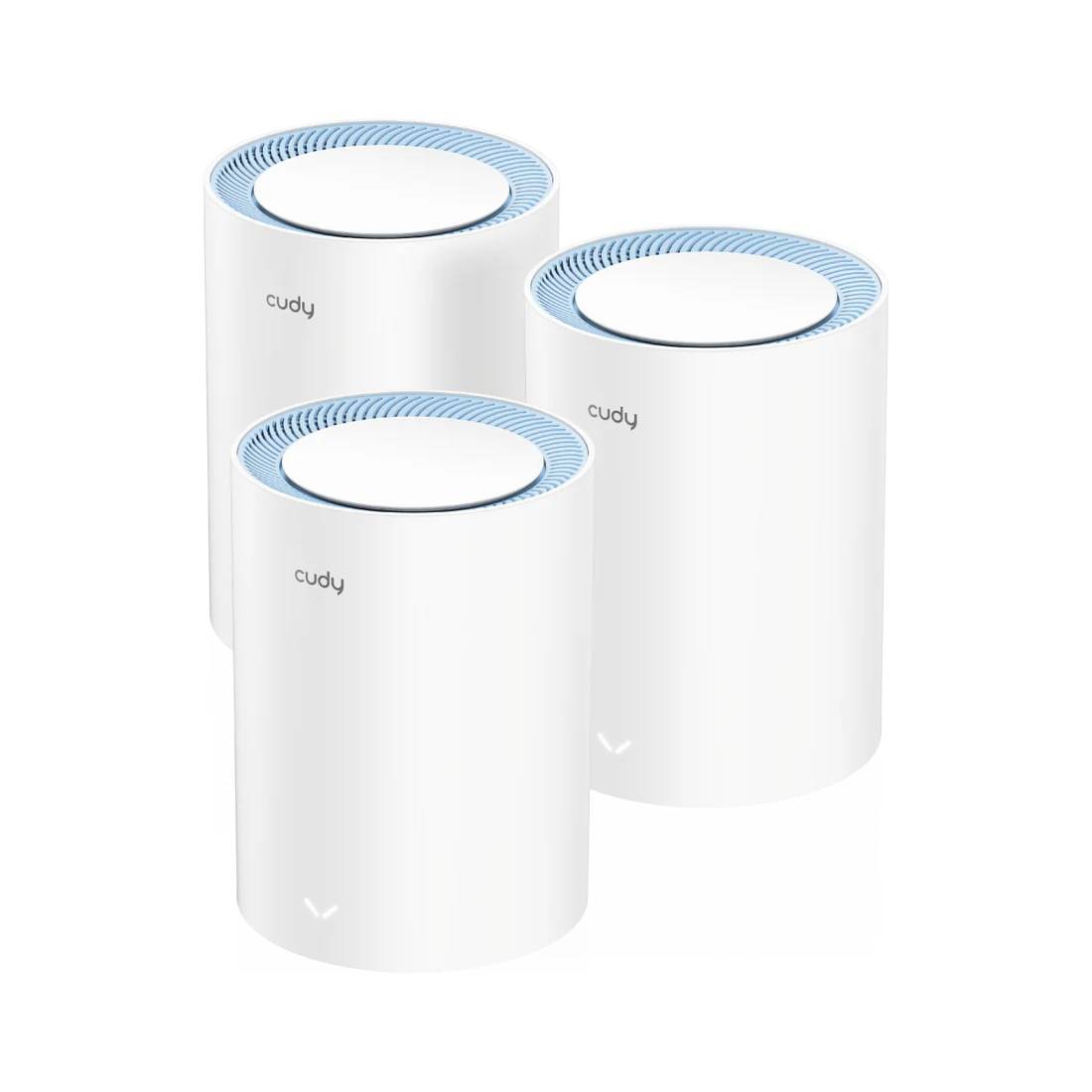 Бесшовный Mesh роутер Cudy M1200 (M1200(3-PACK)) AC1200 10/100BASE-TX белый (упак.:3шт)