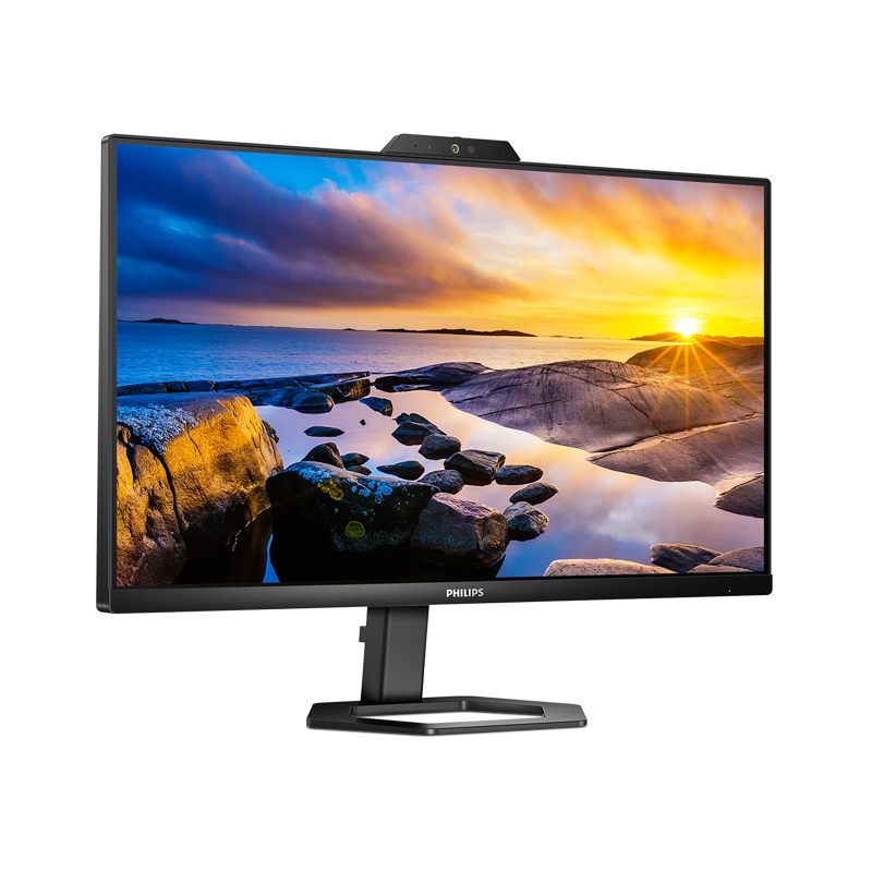 Монитор Philips 23.8" 24E1N5300HE черный IPS LED 1ms 16:9 HDMI M/M Cam матовая HAS Piv 300cd 178гр/1