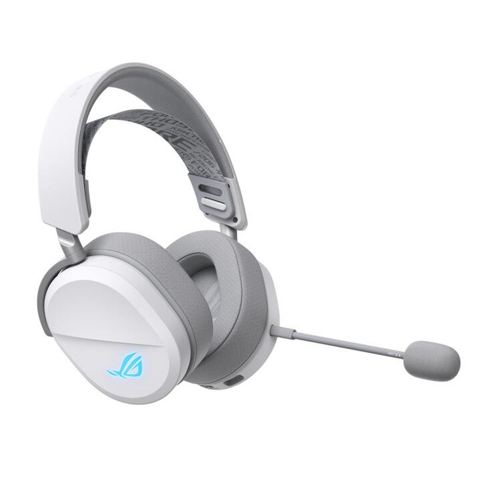 Гарнитура ASUS ROG PELTA, USB-C, 2.4GHz, Bluetooth, 309g, 20Hz~20kHz, RGB Lighting, White