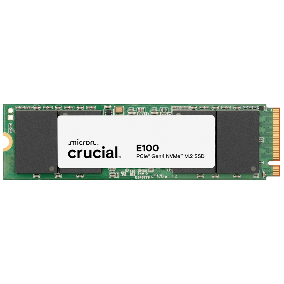 Твердотельный диск 1TB Crucial E100 M.2, M.2 2280, PCI-E 4x4 [R/W - 5000/4500 MB/s]