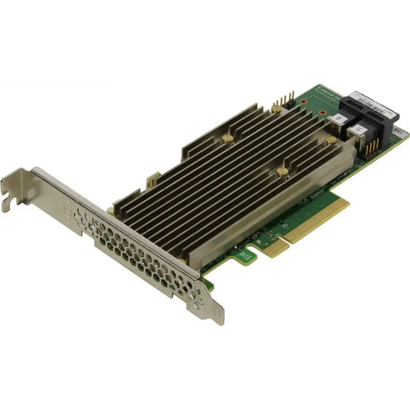 RAID-контроллер Broadcom 9460-8i SGL  (05-50011-02)  PCIe 3.1 x8 LP, SAS/SATA/NVMe, RAID 0,1,5,6,10,