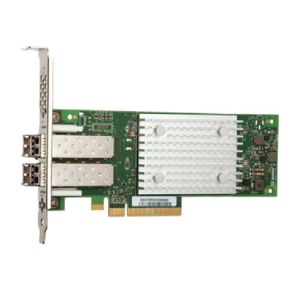 Сетевой адаптер Qlogic QLE2742-SR (BK3210407-01 F)    32Gb/s FC HBA, 2-port, PCIe v3.0 x8, LC SR MMF