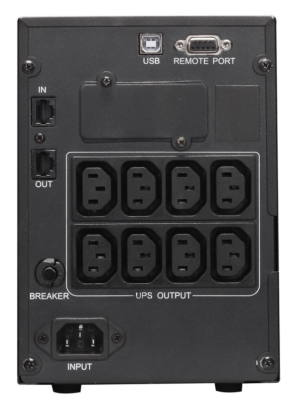 Источник бесперебойного питания Powercom Smart King Pro+ SPT-1500, Line-Interactive, LCD, 1500VA/120