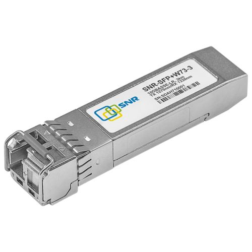 Трансивер SNR SFP+ WDM, up to 3km (5dB), 1270nm, SNR-SFP+W73-3