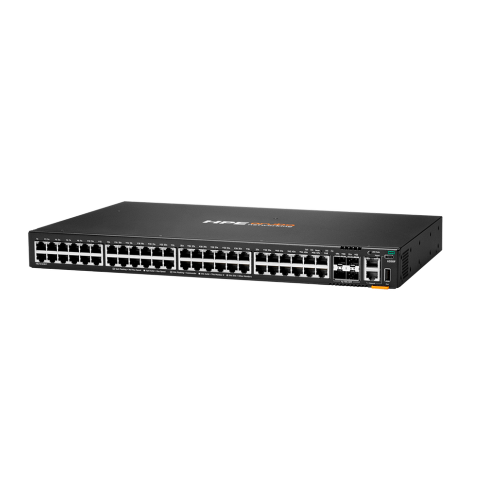 Коммутатор JL726B HPE Aruba Networking CX 6200F 48G 4SFP+ Managed L3 Switch