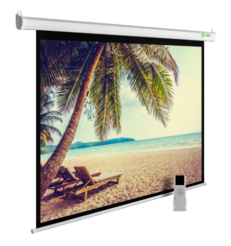 Экран Cactus 200" 360x360см MotoExpert CS-PSME-360x360-WT 1:1 настенно-потолочный рулонный белый (мо