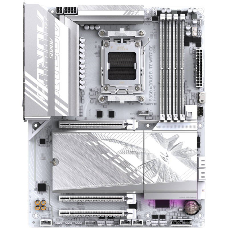 Материнская плата GIGABYTE Socket 1851, Intel B860, 4xDDR5, PCI-E 5.0, 2xM.2, HDMI, DisplayPort, Wi-