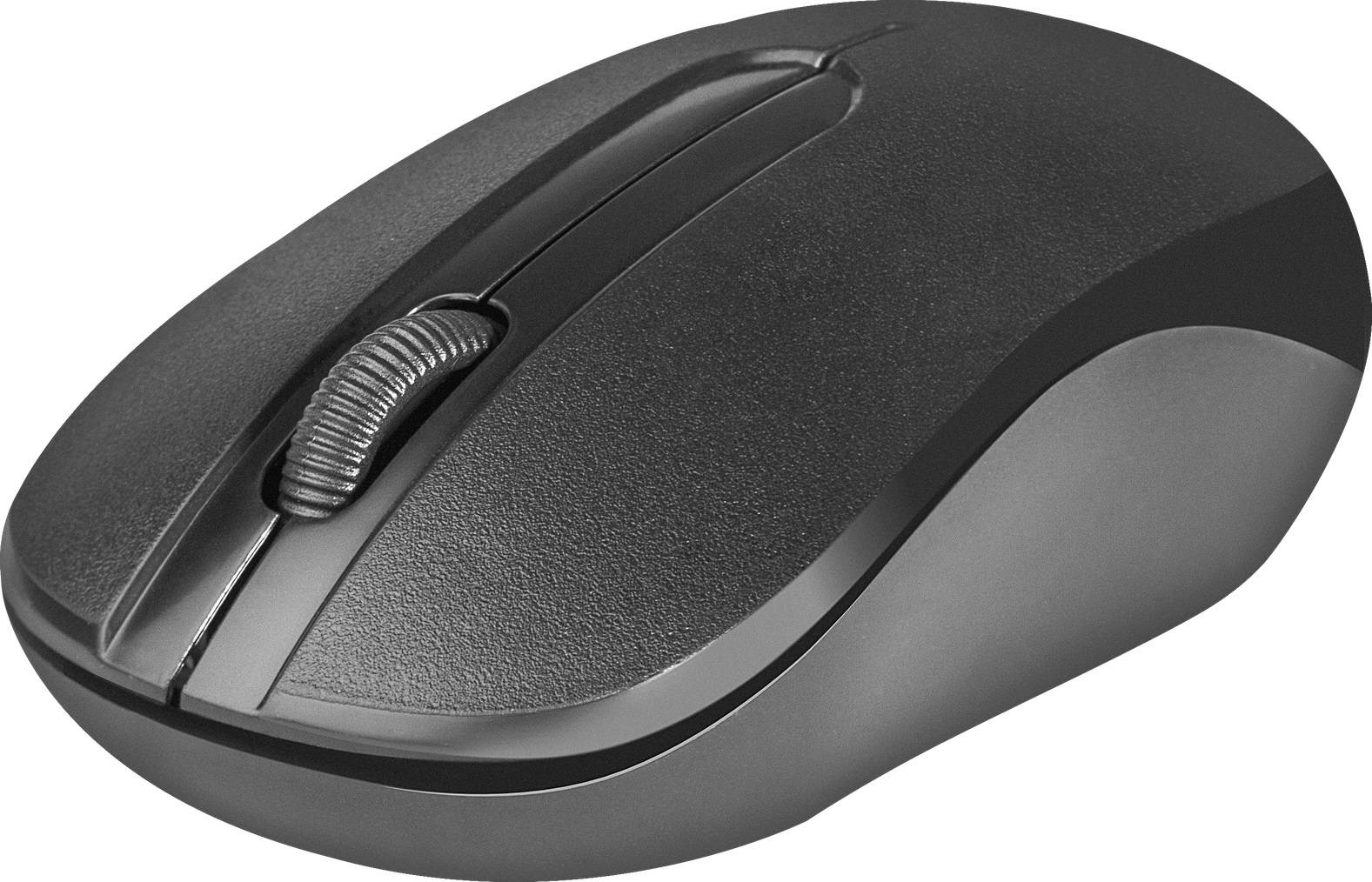 Мышь Defender Datum MM-285 черный оптическая 1600dpi беспров. USB 2but (52285)