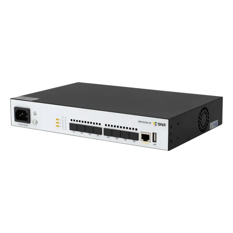 Коммутатор SNR SNR-S5210X-8F (L2+) 8SFP+ управляемый