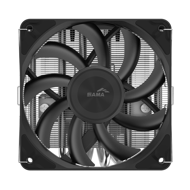 Кулер для процессора SAMA U60 (190W, 4-pin PWM, 67mm, 6x6mm, 1x120mm, 61.51CFM, 36.4dBA, 1800RPM, S: