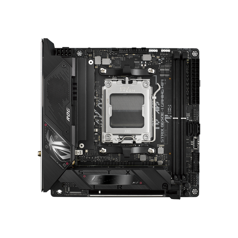 Материнская плата Asus ROG STRIX B650E-I GAMING WIFI Socket AM5 AMD B650 2xDDR5 mini-ITX AC`97 8ch(7