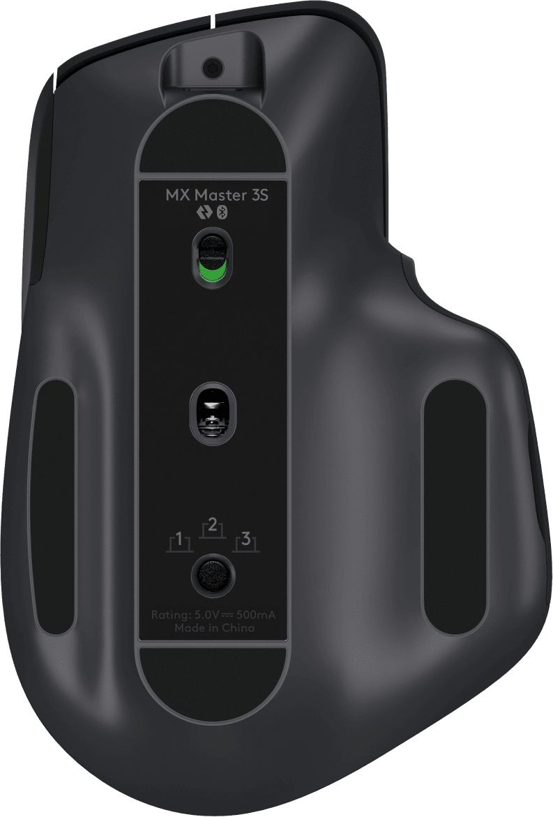 Мышь Logitech MX Master 3S графитовый оптическая 8000dpi беспров. BT/Radio USB 5but (910-006559)