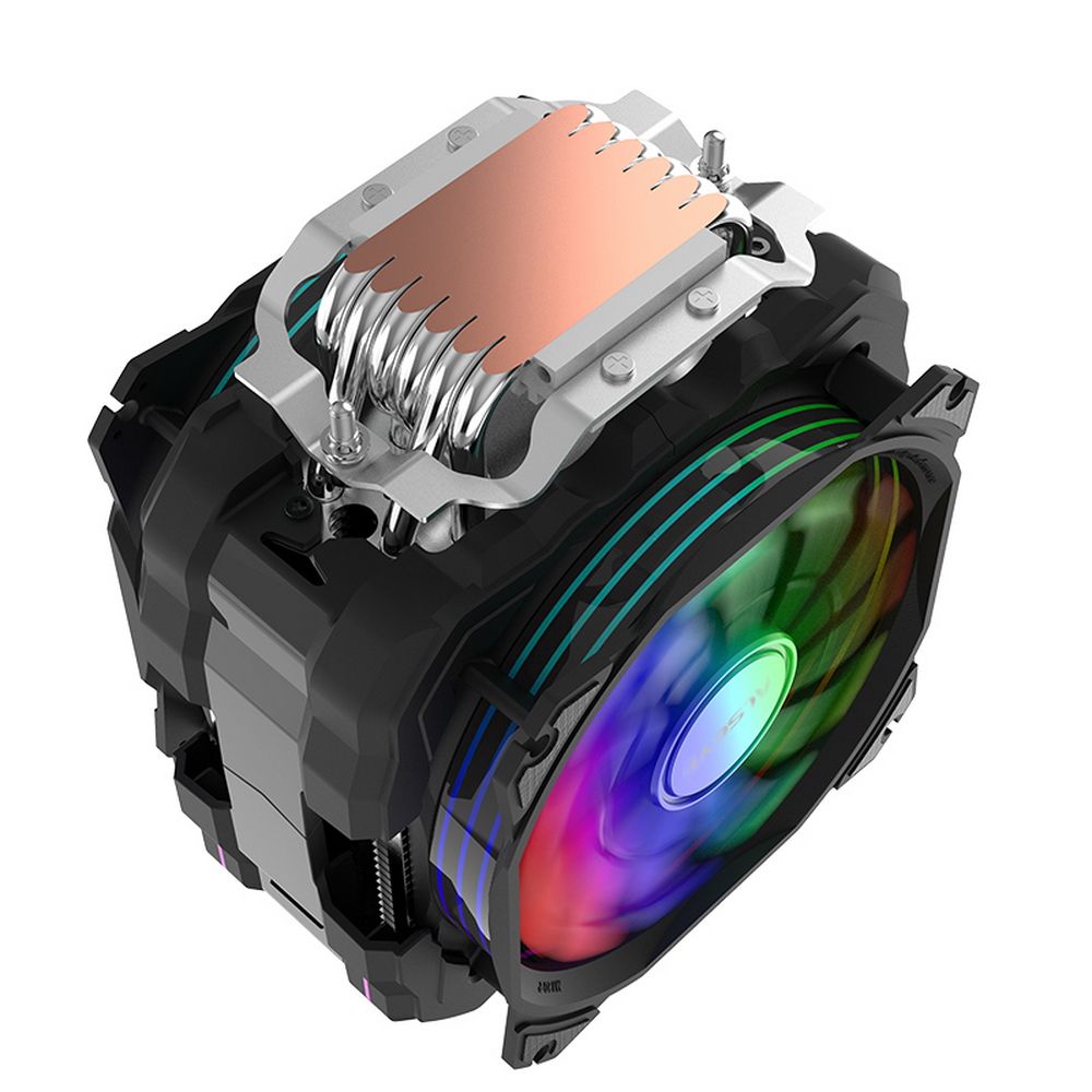Вентилятор ALSEYE M120D (PLUS) Universal, 200W, Heat pipe 6mm*6, 120mm FAN 700/1900rpm, 73.75CFM, 41