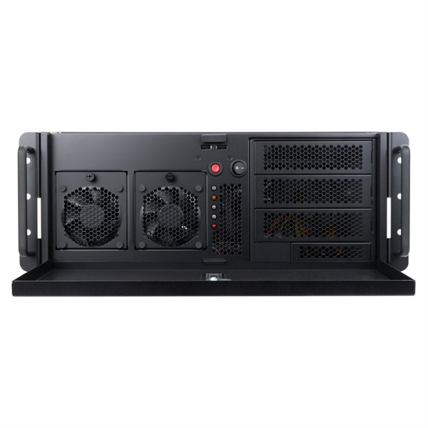 Корпус серверный InWin IW-R400-01N ________________ /USB3.0*2/Rear fan 8025mm 4200RPM*2/Front fan 80