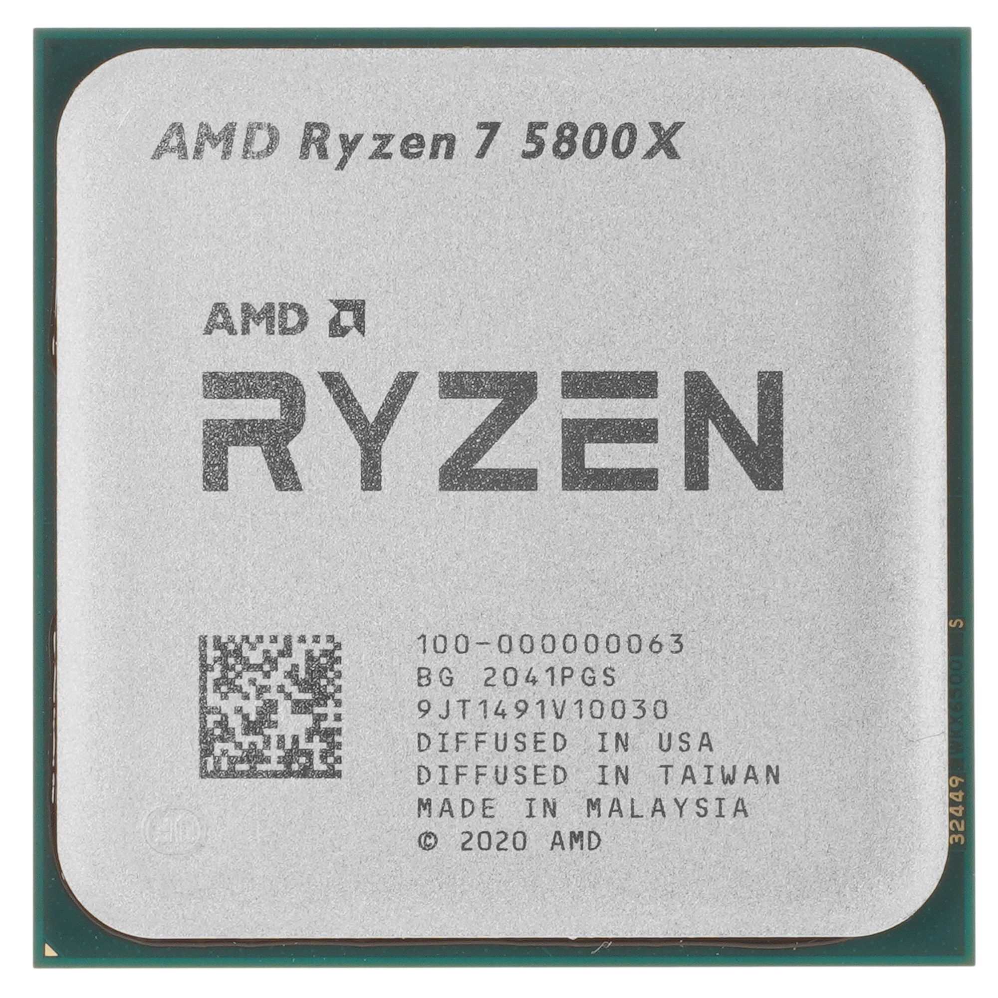 CPU AMD Ryzen 7 5800X BOX (100-100000063WOF) {3,80GHz, Turbo 4,70GHz, Without Graphics AM4}
