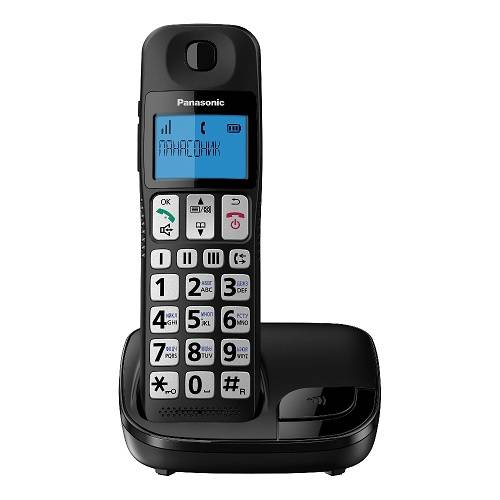 Радиотелефон PANASONIC KX-TGE110 (UCB) Черный