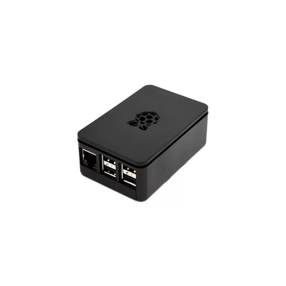 Корпус ACD RA179 Black ABS Plastic case with Logo for Raspberry Pi 3 B/B+, совместим с креплением VE
