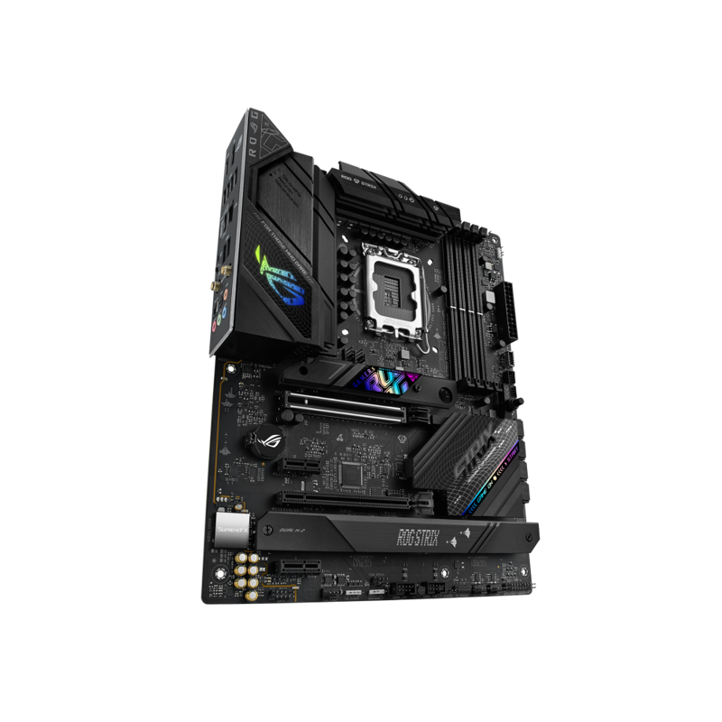 Материнская плата Asus ROG STRIX B760-F GAMING WIFI Soc-1700 Intel B760 4xDDR5 ATX AC`97 8ch(7.1) 2.