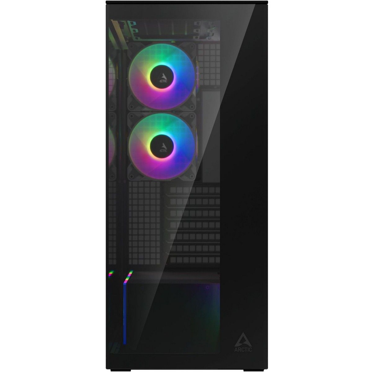 Корпус для ПК Arctic Cooling ARCTIC Xtender (Mirror  Black) арт. ACPCC00018A
