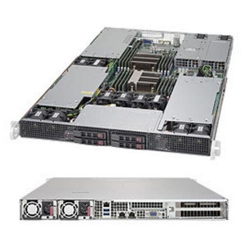 Серверная платформа SuperMicro SYS-1028GR-TRT 1U Rackmount CSE-118GH-R1K66B X10DRG-HT LGA 201