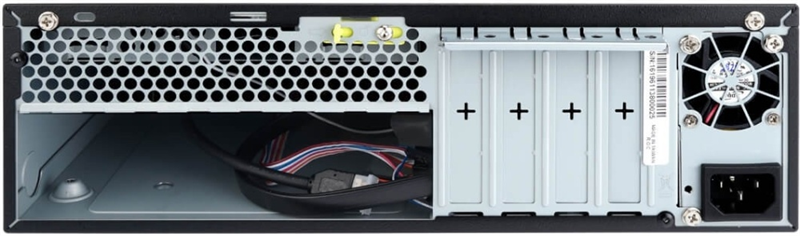 Корпус Slim Case Powerman KI331 Black РМ-300SFX 80+ UBS2.0*2+USB 3.1*2+A(HD)+Front fan 80x80x15mm*1,