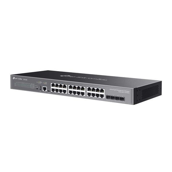 Коммутатор Omada 24-Port Gigabit Stackable Lite L3 Managed Switch with 4 10G Slots