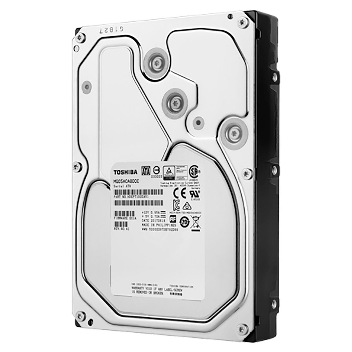 Жесткий диск Toshiba SATA-III 10TB MG06ACA10TE Server Enterprise Capacity 512E (7200rpm) 256Mb 3.5"