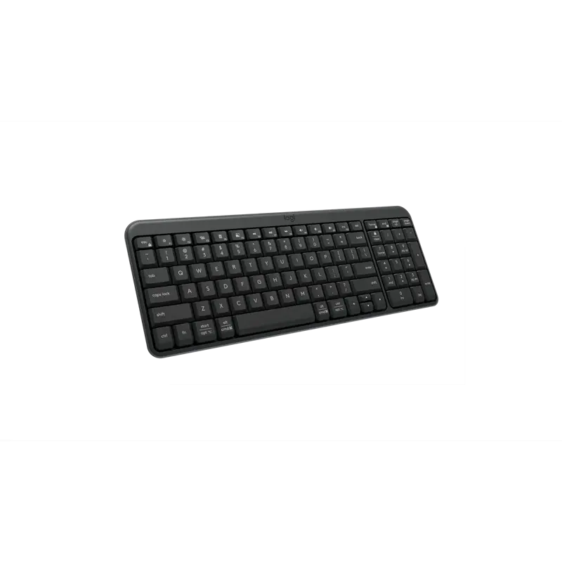 Клавиатура Logitech K250 YR0107 графитовый беспроводная BT slim Multimedia (920-013452)