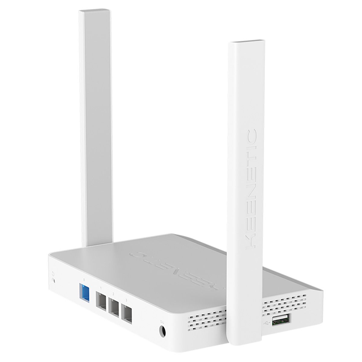 Роутер беспроводной Keenetic Extra (KN-1714) AC1200 10/100BASE-TX/4G ready белый