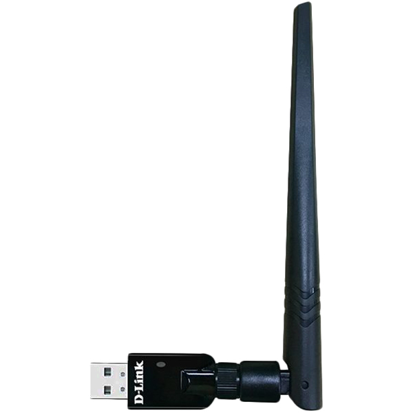 Беспроводной двухдиапазонный USB-адаптер AC600 с поддержкой MU-MIMO и съемной антенной