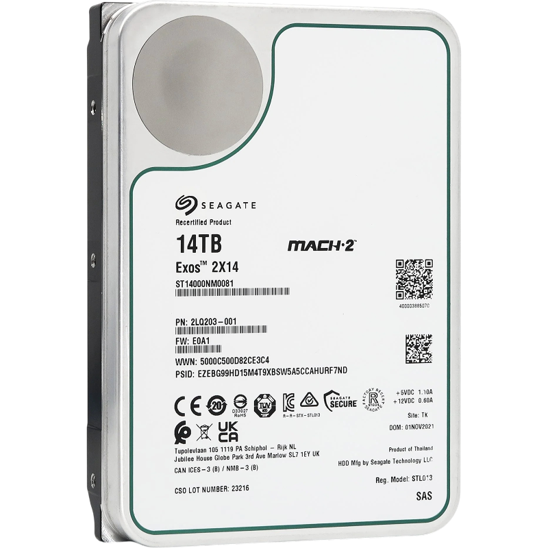 Seagate Exos X16 14Tb ST14000NM0001