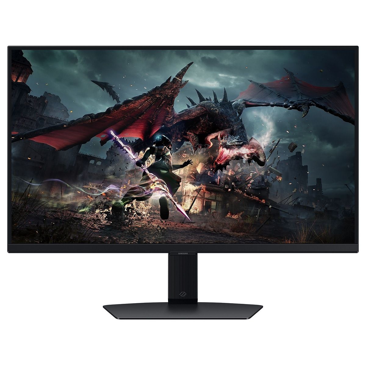 Монитор Samsung 27" Odyssey G5 S27DG502EIXCI черный IPS LED 16:9 HDMI полуматовая HAS Piv 1000:1 350