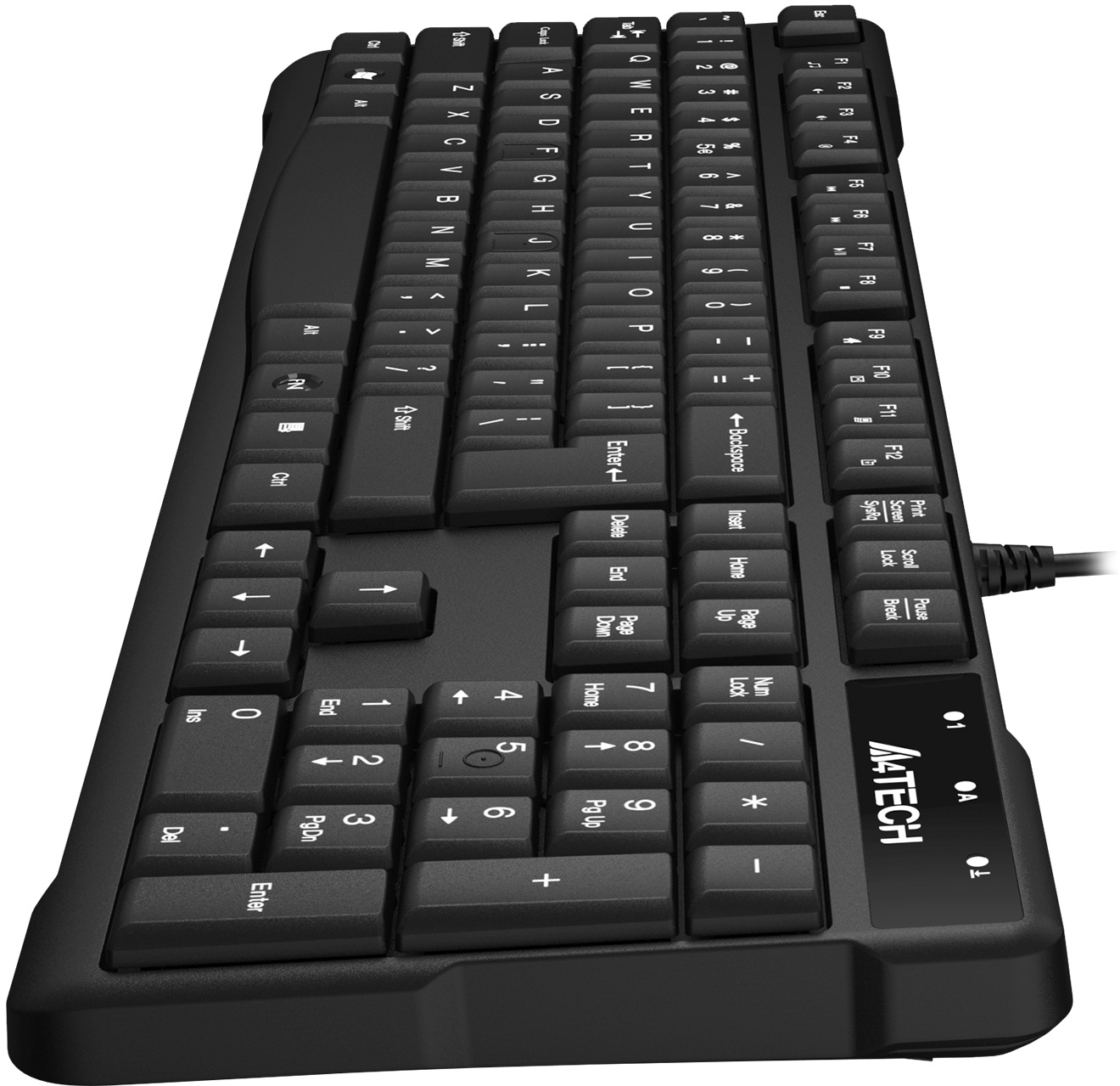 Клавиатура A4Tech KR-750 черный USB (KR-750 BLACK)