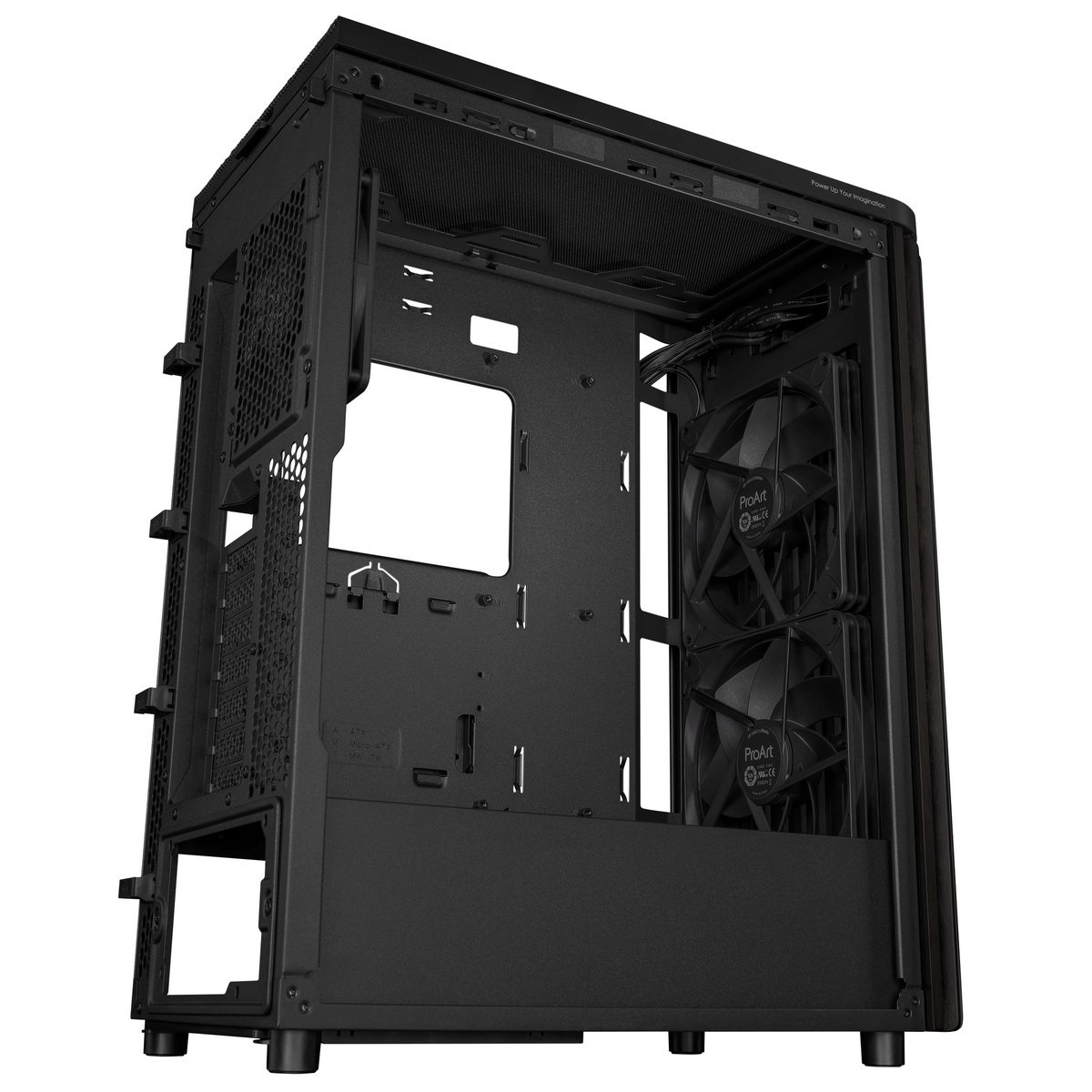 Корпус для ПК ASUS PROART PA401 WOOD METAL PWM BLACK